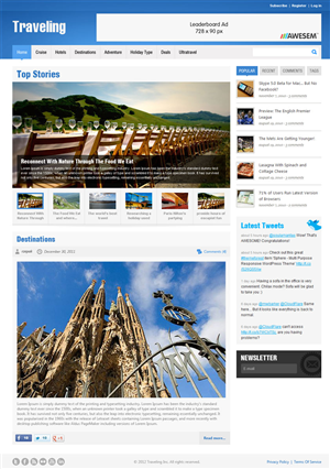 Wordpress Design by Creative Usha
