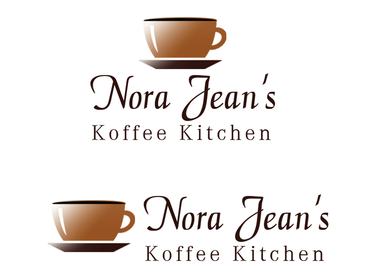 Logo Design by Riz' for Nora Jean''s Koffee Kitchen | Design #3902256