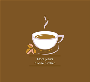 Logo Design by Amit Virmani for Nora Jean''s Koffee Kitchen | Design: #3976440