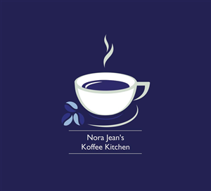 Logo Design by Amit Virmani for Nora Jean''s Koffee Kitchen | Design #3976448