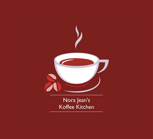 Logo Design by Amit Virmani for Nora Jean''s Koffee Kitchen | Design: #3976451