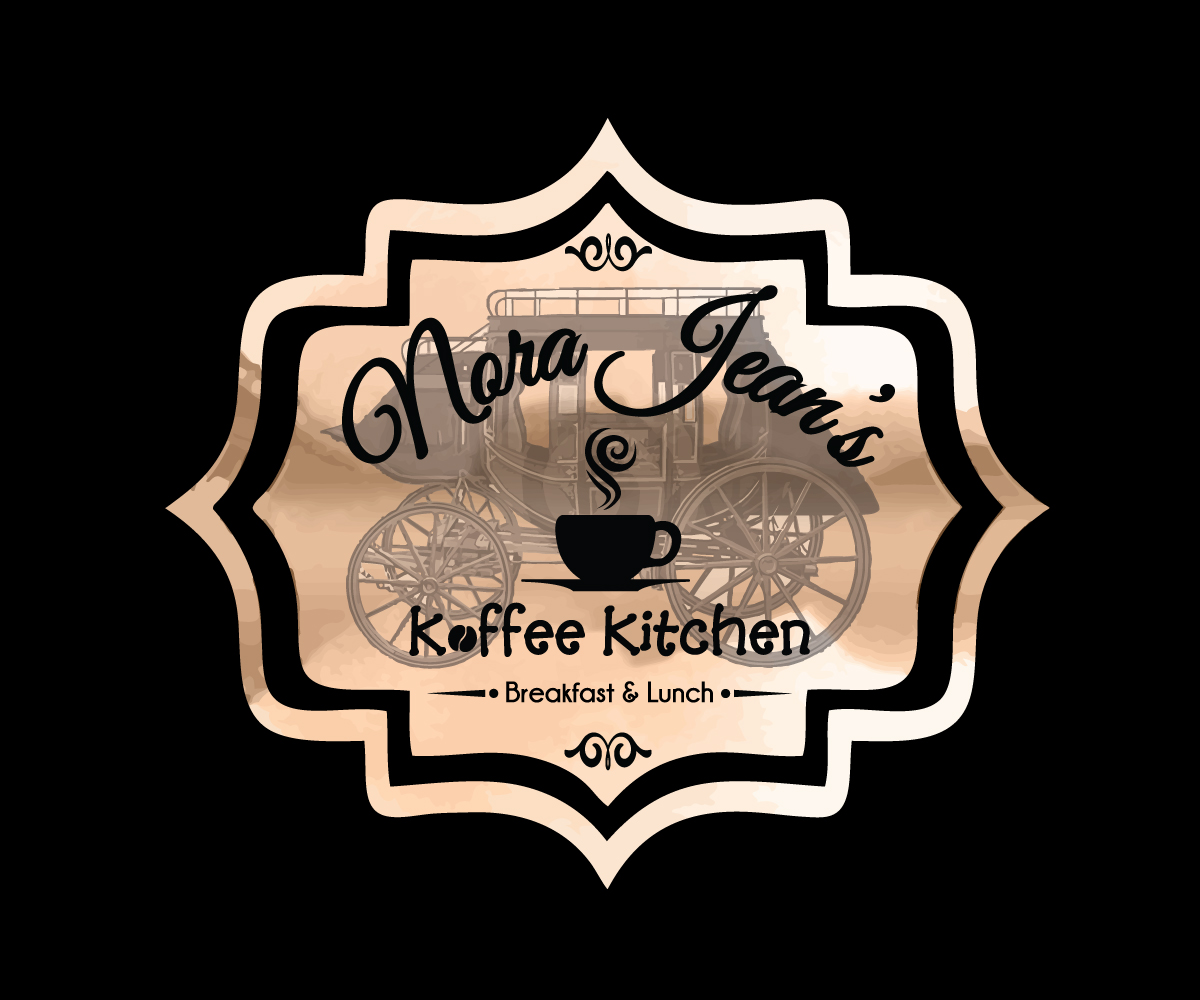 Logo Design by iamwiki for Nora Jean''s Koffee Kitchen | Design #4099538