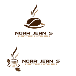 Logo Design by ecanbrands for Nora Jean''s Koffee Kitchen | Design: #3923521