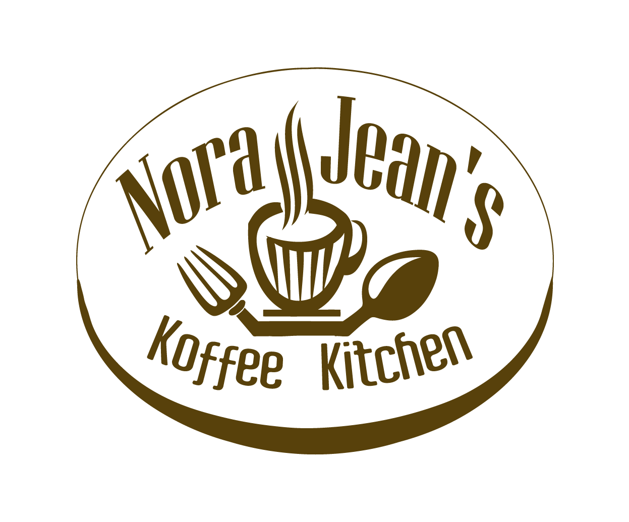 Logo Design by Dezign by Elite for Nora Jean''s Koffee Kitchen | Design #3951666