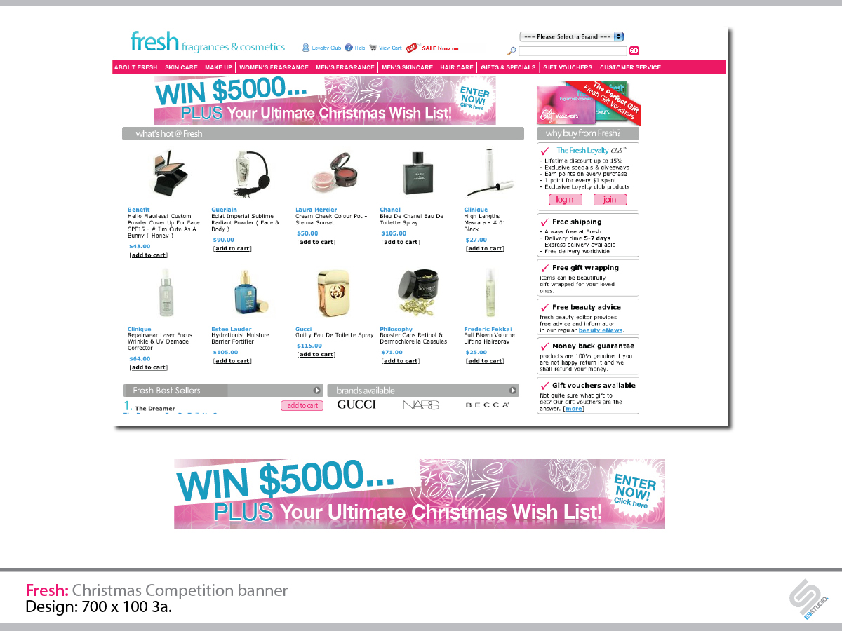 Banner Ad Design by esStudioUK for SimpleNet - Fresh Group | Design #133705