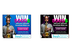 WEB Banner for Fresh website Christams Competition | Design de Bannière  par neboica