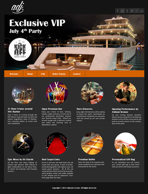 Web Design by Mohammed Ali for this project | Design: #3874411
