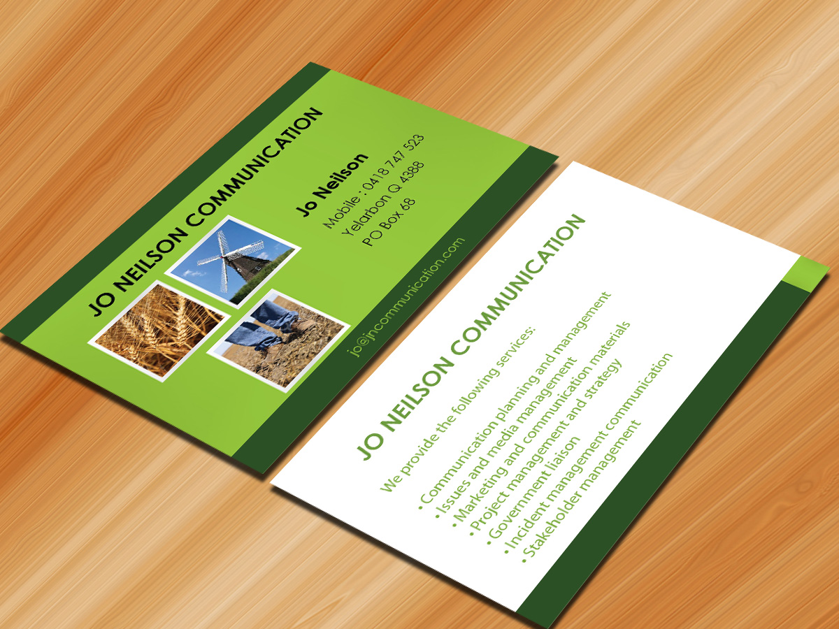 Business Card Design by Sarmishtha Chattopadhyay_loginchange for this project | Design #1041858