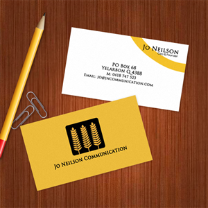 Business Card Design by Sarah Mathews for this project | Design #1034220