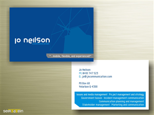 Business Card Design by Sara Santos for this project | Design: #1053482