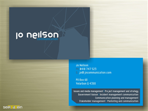 Business Card Design by Sara Santos for this project | Design: #1053592
