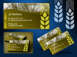 Jo Neilson Communication business card | Diseño de Tarjeta de Presentación por onamel