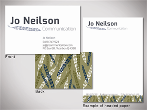 Business Card Design by Alison for this project | Design: #1033814