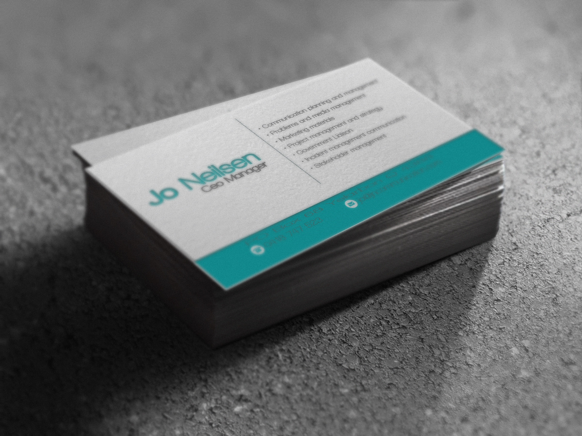 Business Card Design by Joseph Louis for this project | Design #1030117