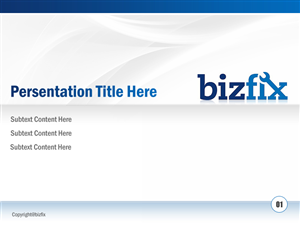 PowerPoint-Design von Best Design Hub für Bizfix - the Science of Marketing | Design: #1024525