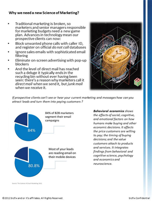 PowerPoint-Design von hjohnson für Bizfix - the Science of Marketing | Design: #1030393