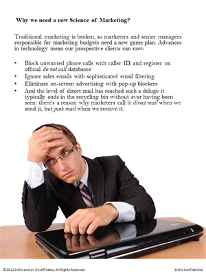 PowerPoint-Design von hjohnson für Bizfix - the Science of Marketing | Design: #1038344