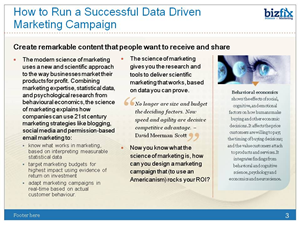 PowerPoint-Design von Bri für Bizfix - the Science of Marketing | Design #1040322