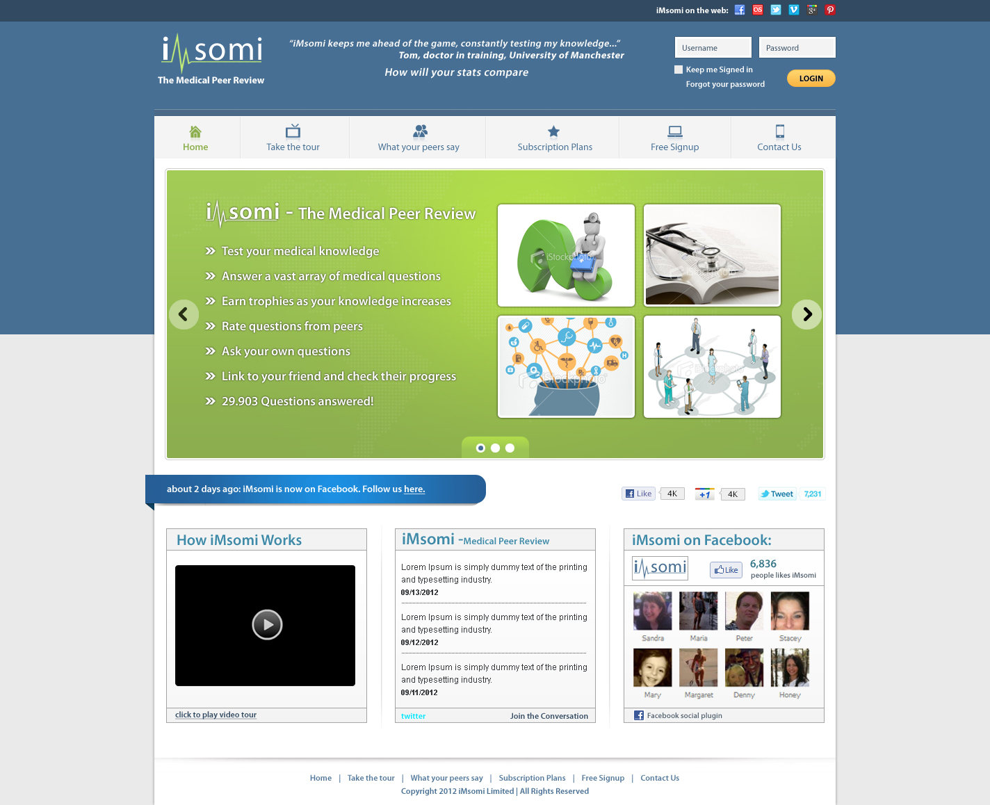 Web Design par Kreative Ideaz pour iMsomi Ltd | Design #1046558
