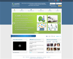 Web Design par Kreative Ideaz pour iMsomi Ltd | Design : #1046558