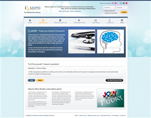 Web Design par Kreative Ideaz pour iMsomi Ltd | Design : #1060173