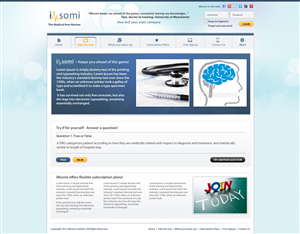 Web Design by Zainab Enterprises for iMsomi Ltd | Design #1068777