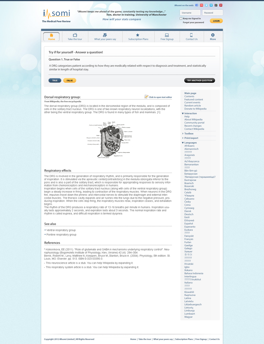 Web Design par Kreative Ideaz pour iMsomi Ltd | Design #1068876