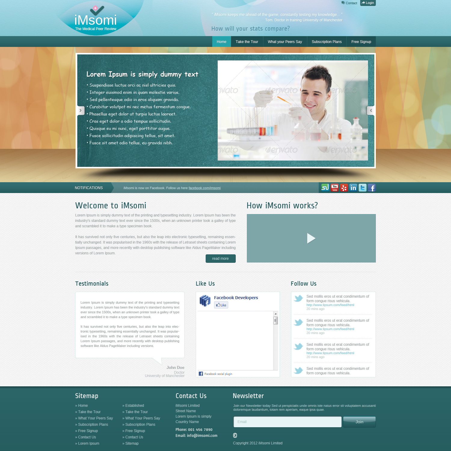 Web Design par Tebu Kurian pour iMsomi Ltd | Design #1060961