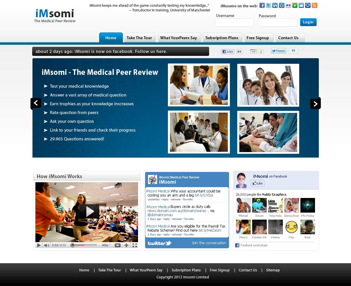 Web Design by webxvision for iMsomi Ltd | Design #1052585