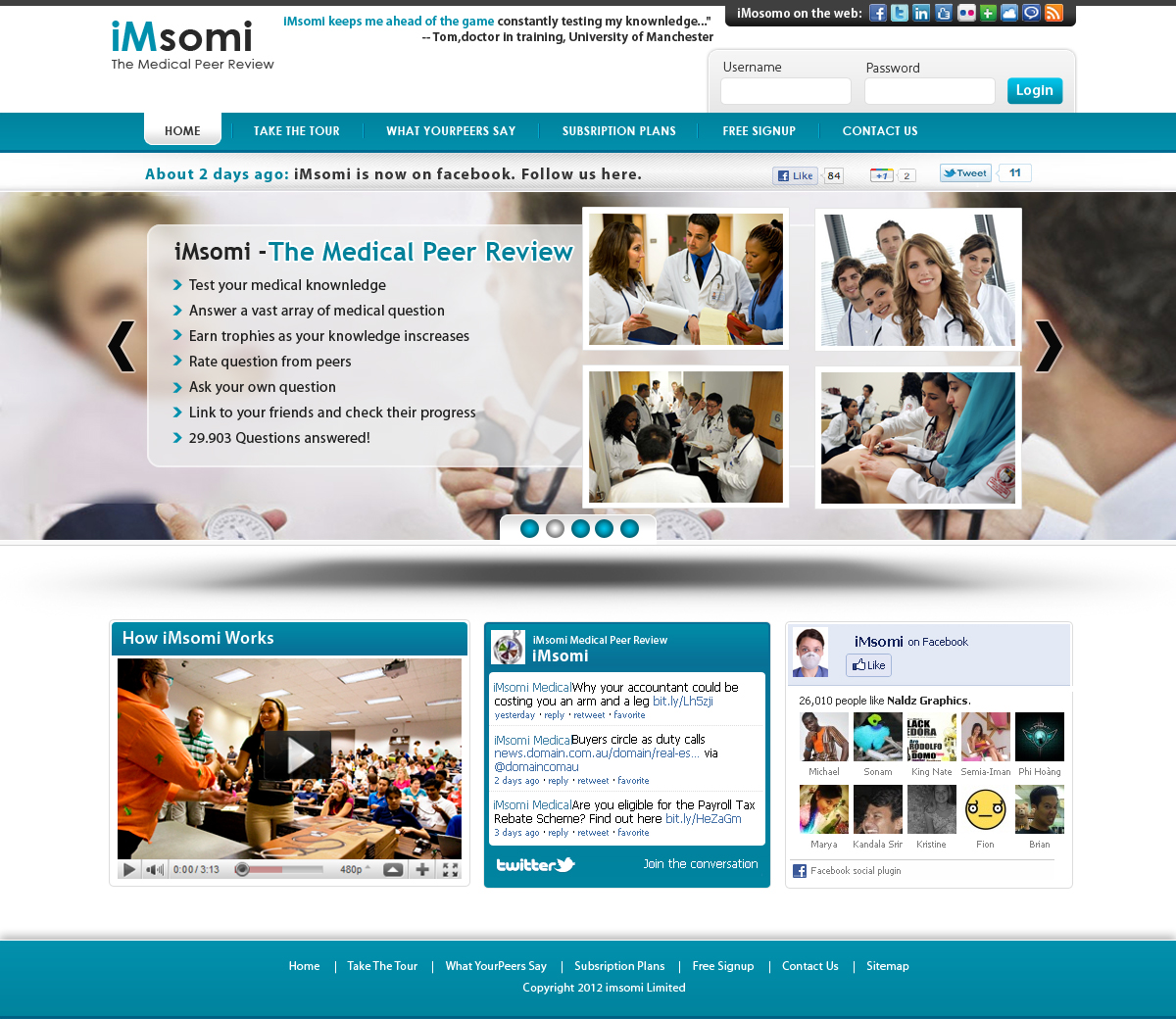 Web Design par webxvision pour iMsomi Ltd | Design #1058241
