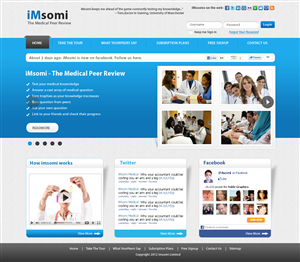 Web Design par webxvision pour iMsomi Ltd | Design : #1058287