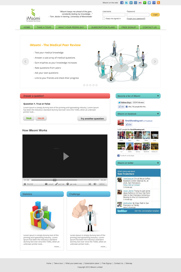 Diseño Web por ABG para iMsomi Ltd | Diseño #1052753