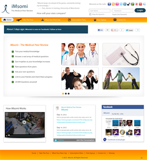 Web Design par pb pour iMsomi Ltd | Design : #1054582