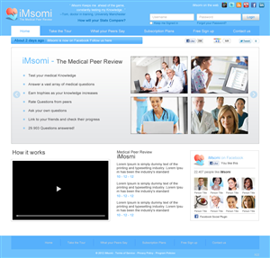 Web Design par pb pour iMsomi Ltd | Design : #1056080