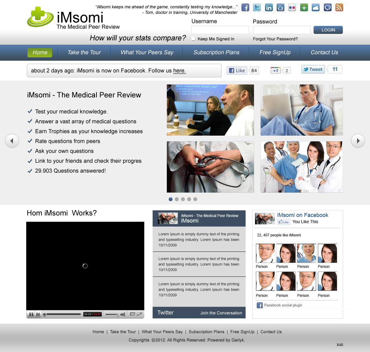 Web Design par pb pour iMsomi Ltd | Design #1056082