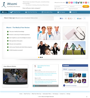 Web Design par pb pour iMsomi Ltd | Design : #1058810