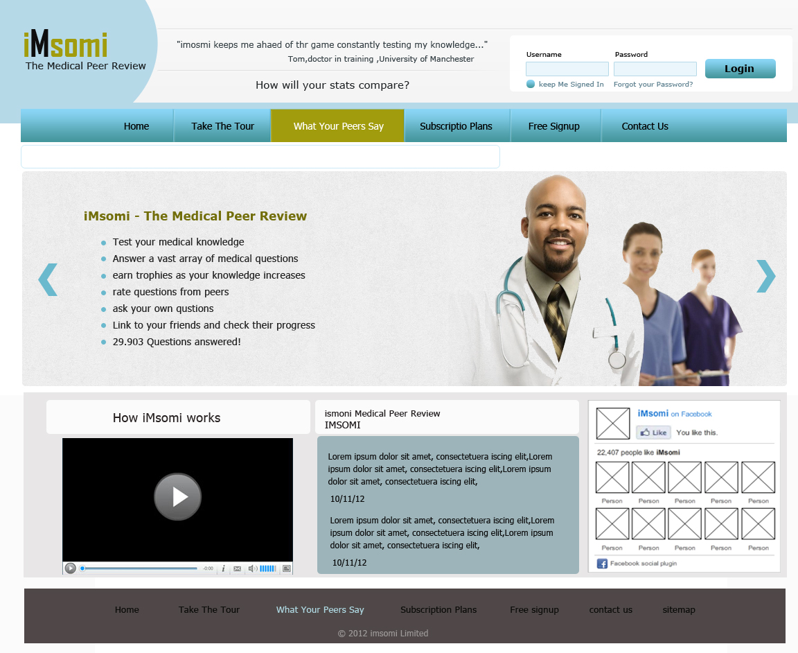 Web-Design von GK für iMsomi Ltd | Design #1065829