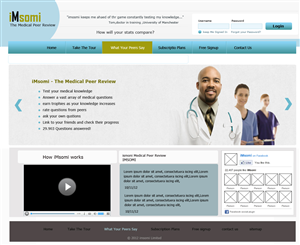 Web Design by GK for iMsomi Ltd | Design #1065829