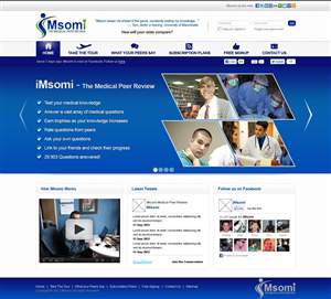 Web Design par TechWise pour iMsomi Ltd | Design : #1053352