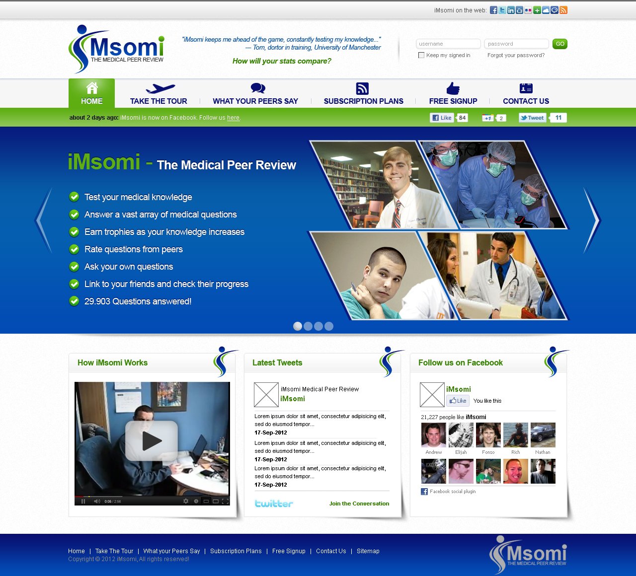 Web Design by TechWise for iMsomi Ltd | Design #1053357