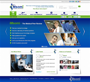Web Design par TechWise pour iMsomi Ltd | Design : #1053357