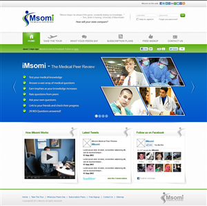 Web Design par TechWise pour iMsomi Ltd | Design : #1058276