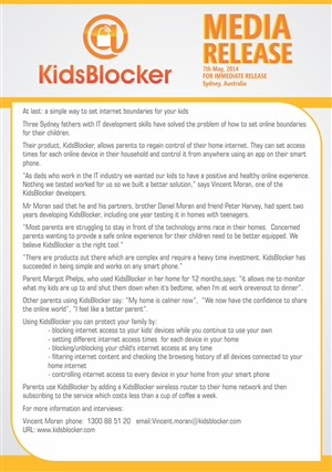 Poster Design by Bins for KidsBlocker | Design: #3865244