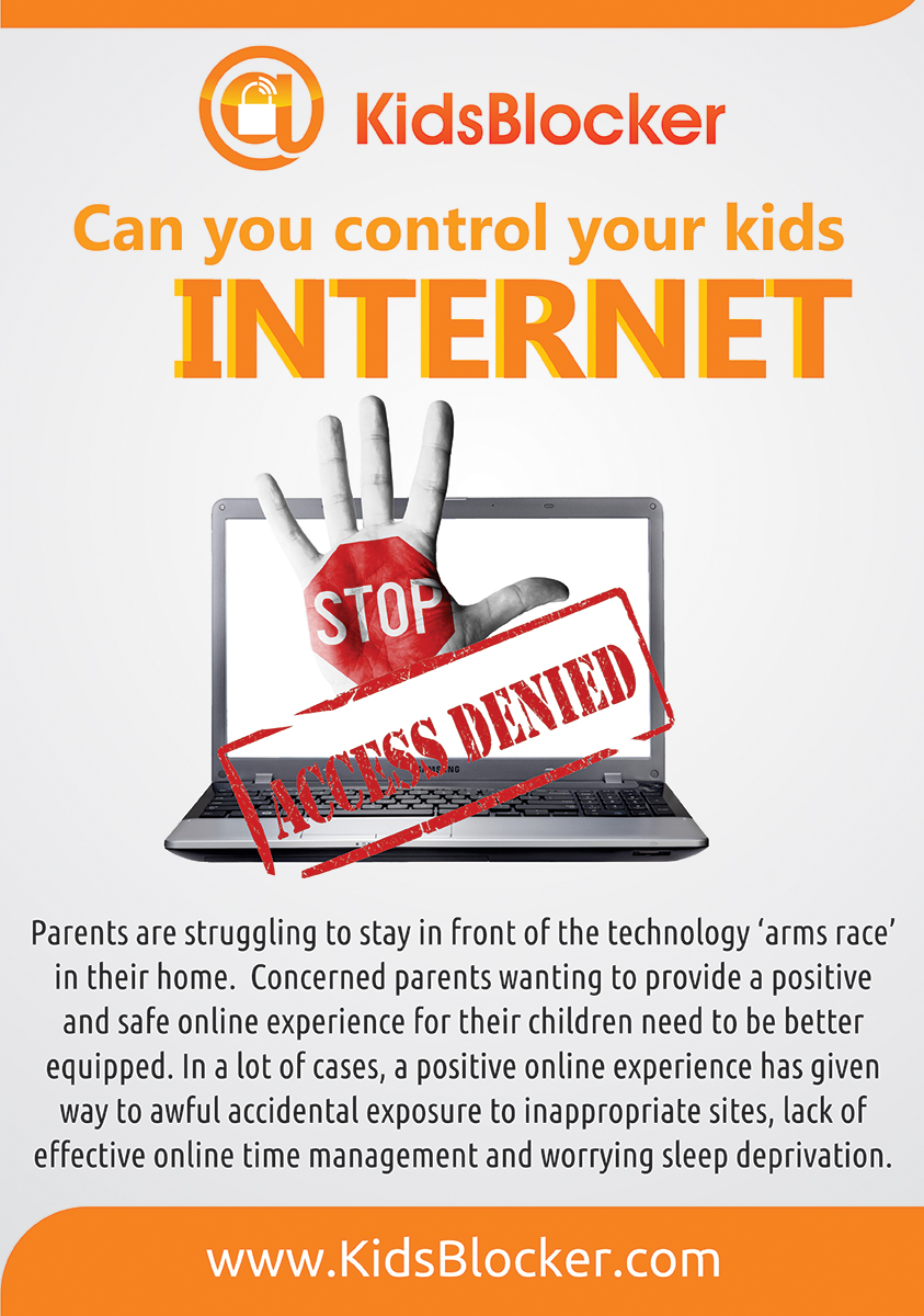 Poster Design by Bins for KidsBlocker | Design #3868657