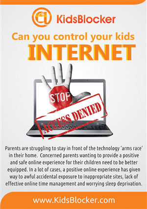 Poster Design by Bins for KidsBlocker | Design: #3868657