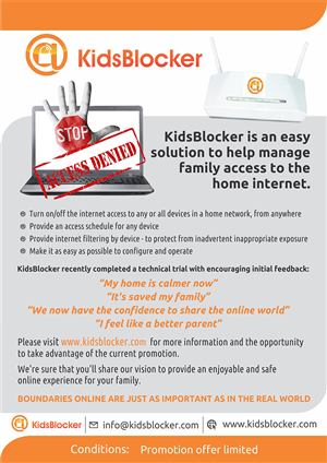 Poster Design by Bins for KidsBlocker | Design: #3868661