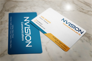 Communications Contractor Business Card Design