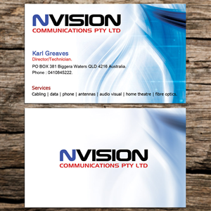 Business Card Design by Sandaruwan