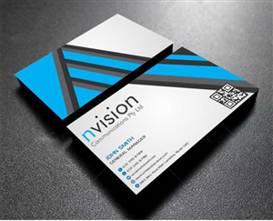 Business Card Design by AwsomeD for nvision communications pty ltd | Design: #3853511