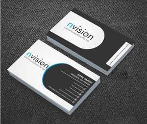 Visitenkarten-Design von AwsomeD für nvision communications pty ltd | Design: #3853537